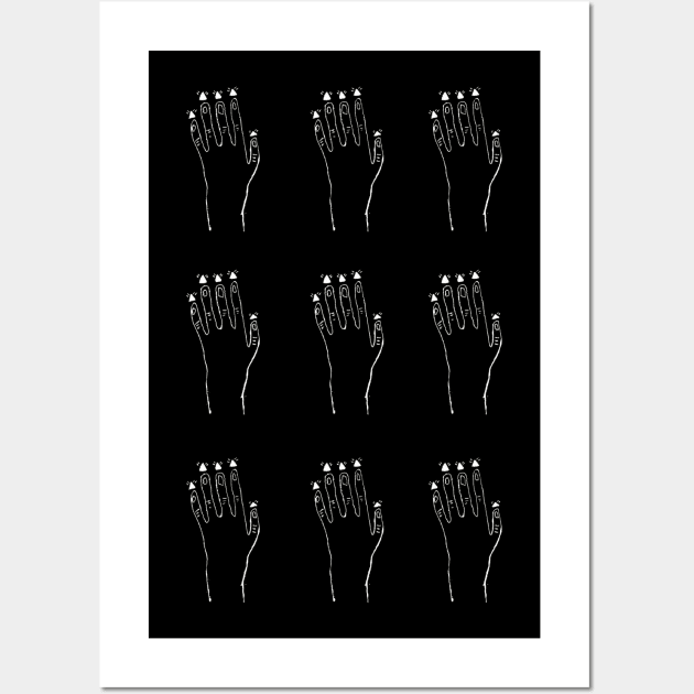 hands Wall Art by deerslugstudio